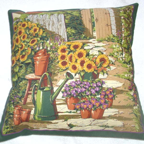 on the garden path cushion