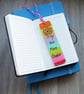 Bookmark, colourful, reader gift, pyrography - Image 4