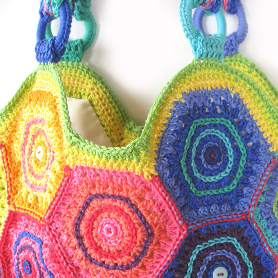 Pattern. Crochet bag. Photo tutoriaL Tote bag. ... - Folksy