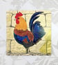 Chicken Easter card - easter rooster - Image 1