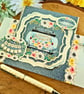 Wedding Day Handmade Keepsake Stepper Card "And They Lived Happy Ever After" - Image 2