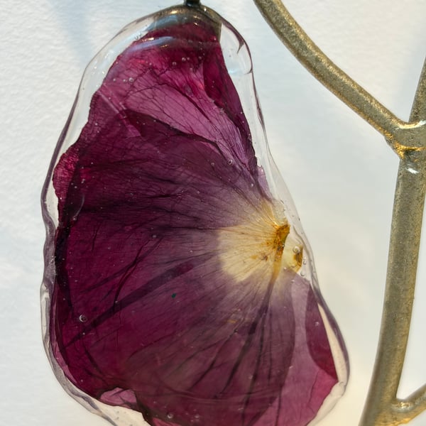 Pretty poppy pendant