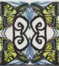 Swallowtail Butterfly Design Ceramic Tile Trivet with Cork Backing - Image 4