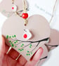 Sea Glass Robin Heart, Handmade Robin Hanging Decoration, Meaningful Beach Gift - Image 3
