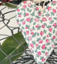LIBERTY PRINT FLORAL MINI HEART - little pink buds - Image 4