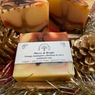 Merry & Bright seasonal soap