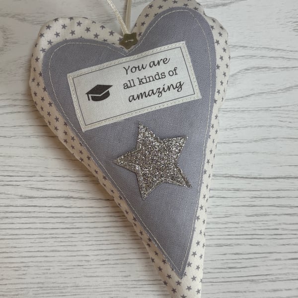 Graduation ‘You are amazing’ heart