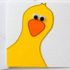Cute Animal Duck Birthday Handmade Greeting Card