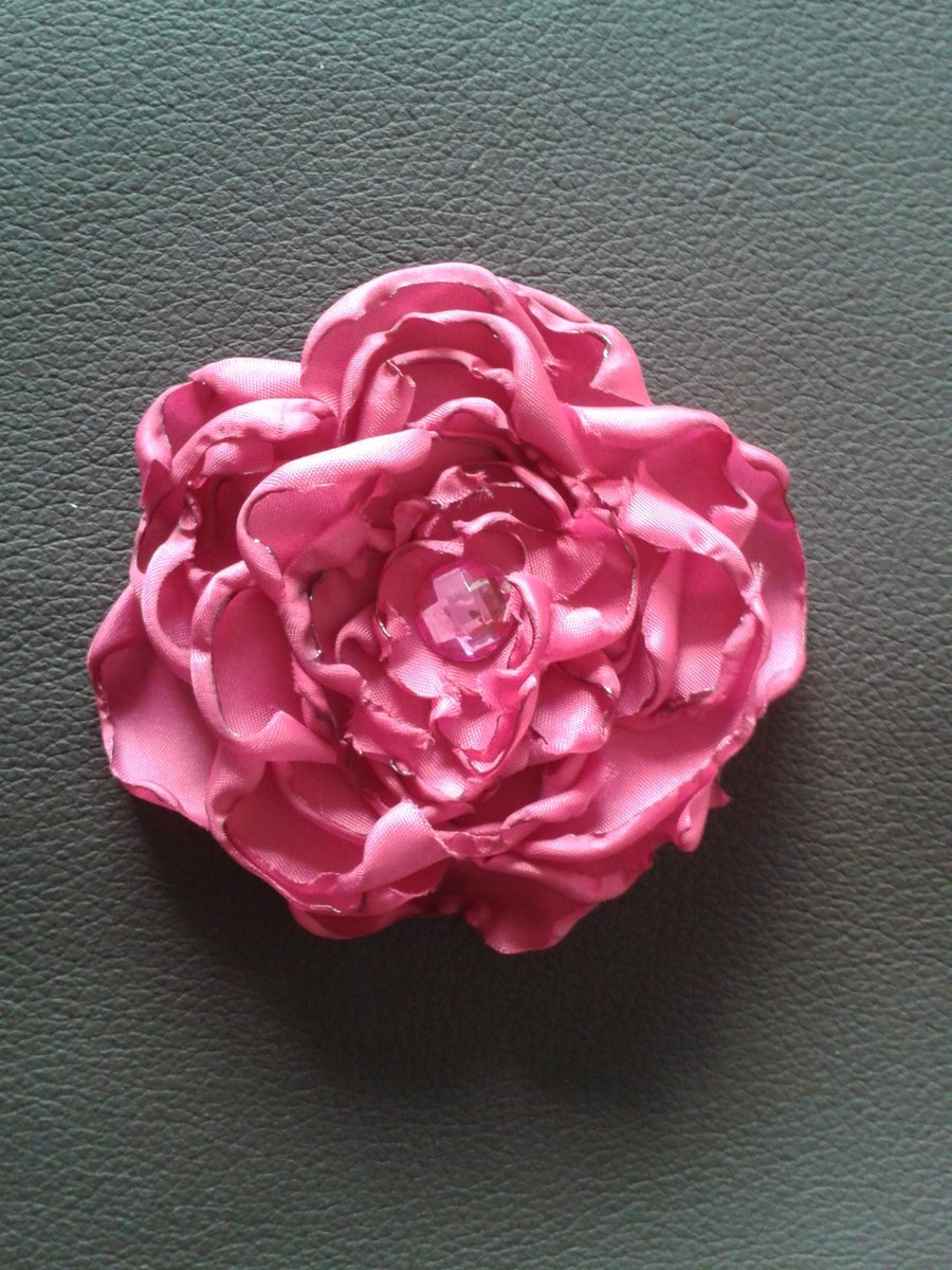 Corsage Pink flower - SALE item 50% off