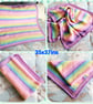 Pastel Rainbow Crochet blanket, babies gift, lap blanket  - Image 3