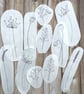 Autumn stick and stitch embroidery designs. Botanical stick and sew patterns - Image 1