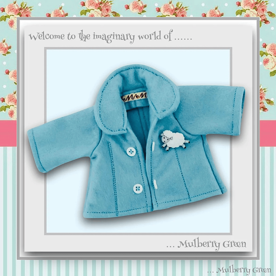 Little Lamb Blue Tailored Jacket 