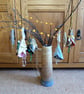 2 stitched textile hanging decorations - Image 3