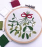 Embroidery Kit - Mistletoe Hand Embroidery Kit - Image 3