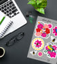 Nature Lovers Printable Sticker Sheet PDF Digital Product - Image 1