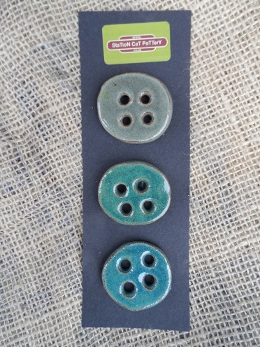 Pottery Buttons