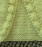 14" Lemon Baby Bobble Edged Cardigan And Hat Set - Image 3