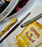 Watercolour Signed Art Print - Colmans Mustard Squeeze Bottle - Image 3