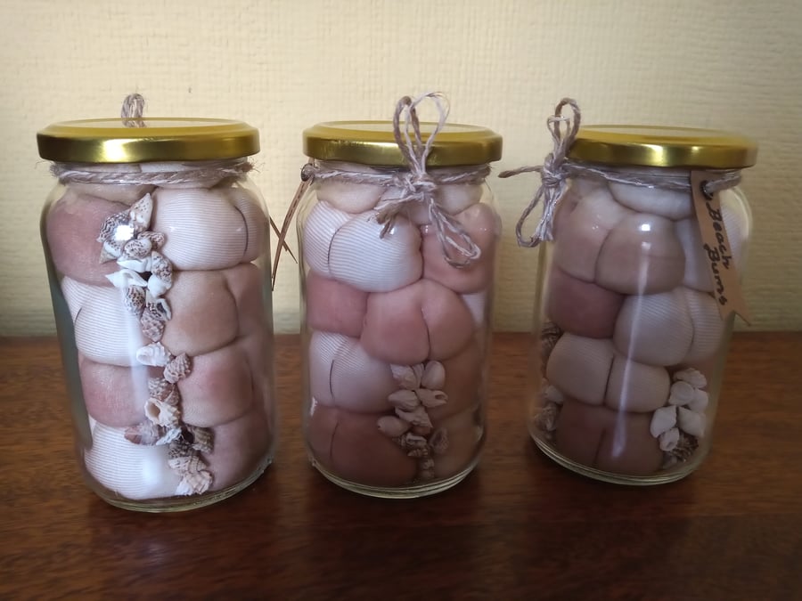 JAR of BEACH BUMS - Unique Funny Gift - Unisex Novelty Present - Cute & Quirky