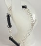 Black Agate Chainmaille Bracelet - Image 7