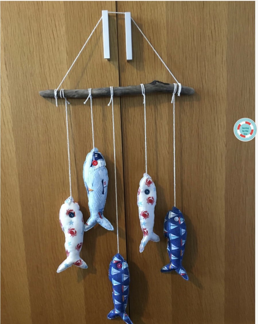 Handmade fish wall hanging decoration 