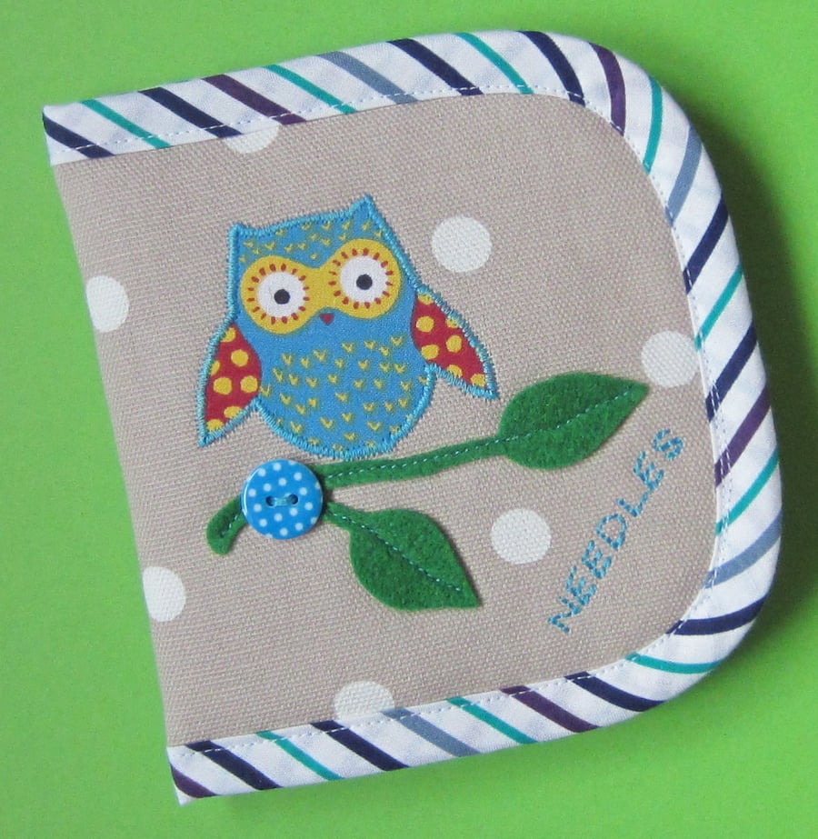 Owl Needle Case