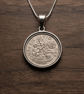 Lucky 1967 sixpence Elevate your style with the 1967 lucky Sixpence pendant 