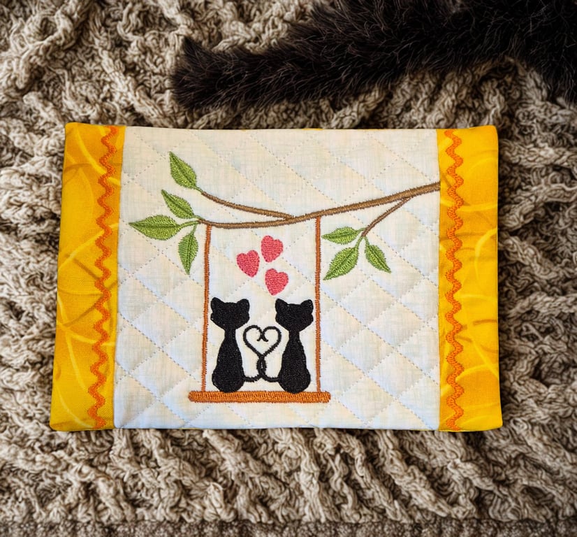 Cats Mug Rug