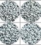 7mm Silver Acrylic Alphabet Beads, Flat Round Mixed & Single Letters - Image 10