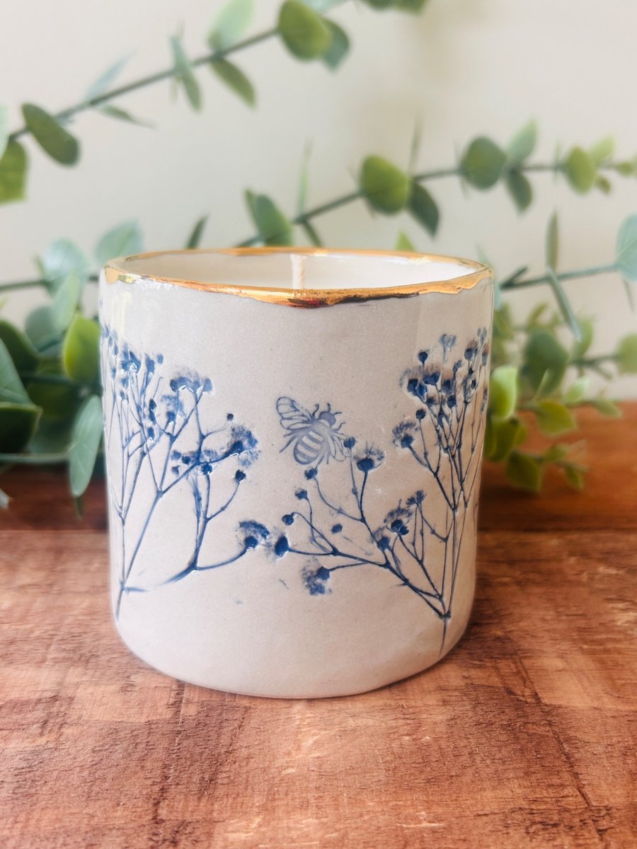English Garden Botanical Candle By True Grace 