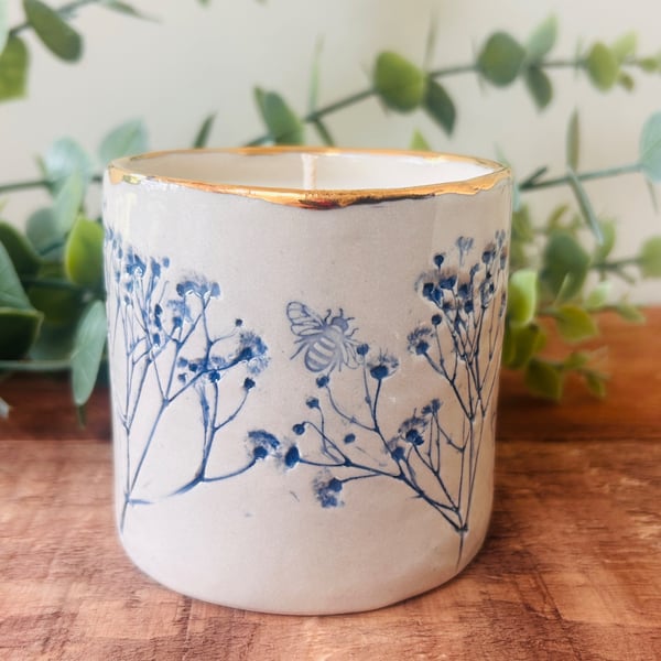 English Garden Botanical Candle By True Grace 