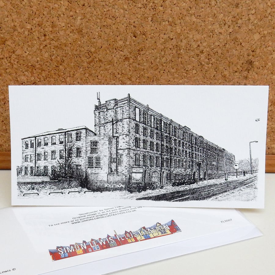 Steadsuede - Leeds Greetings Card