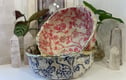 Handmade Guilded Resin  Bowls 
