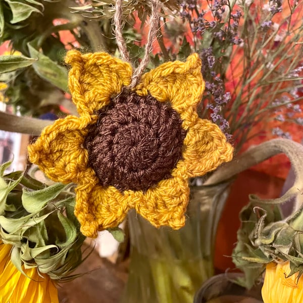 Sunflower, , Autumn, , Sunflower Ornament, Autumnal 