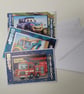 Kids Vehicle Birthday Cards - Set of 3 Children's Birthday Cards - 4x6 Inch - Image 7