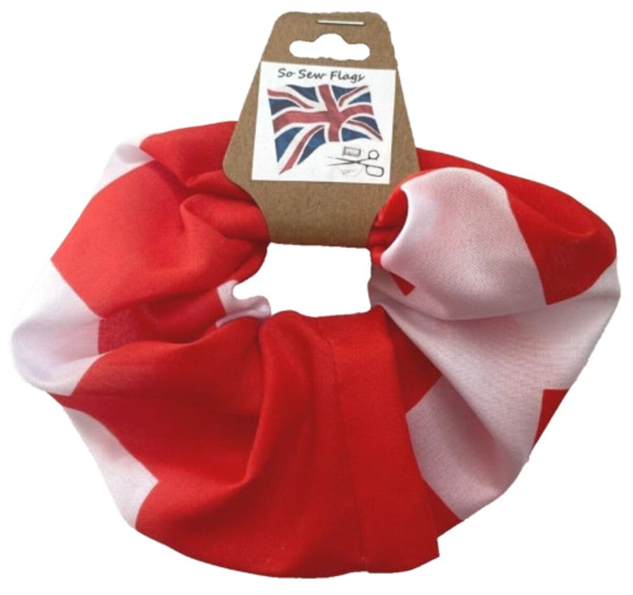 Switzerland Swiss Flag Hair Scrunchie Scrunchies Accessory Band Elastic