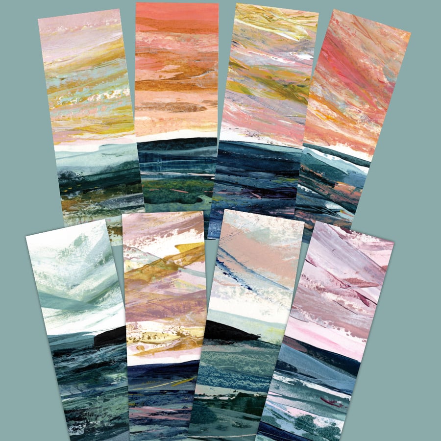 Perfectly Imperfect Seascape Seconds Bookmarks Set - 116