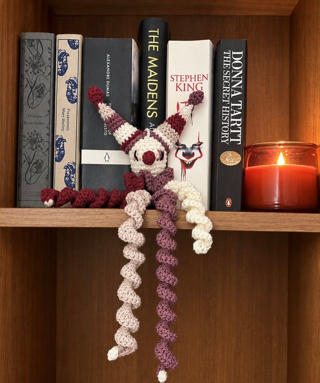 Crochet Clown Hanging Decoration