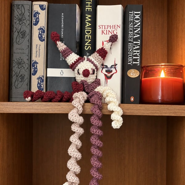 Crochet Clown Hanging Decoration