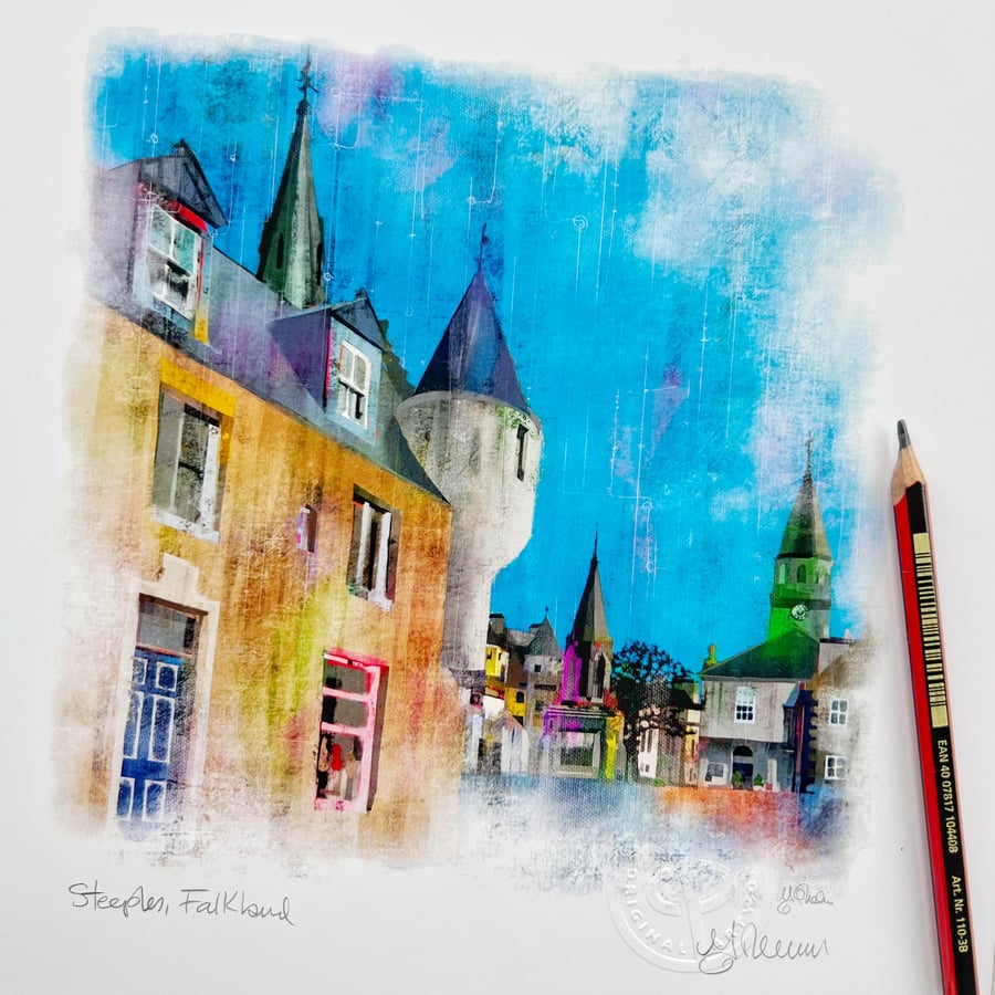 Steeples, Falkland. Size 2