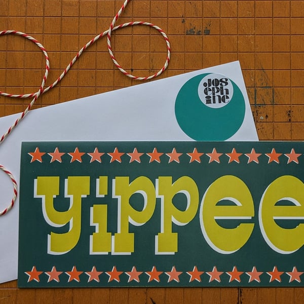 Yippee Circus card