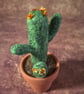 Saguaro Cactus. Needle Felted, Wool Fibres. Real Terracotta Pot. FREE SHIPPING. - Image 5
