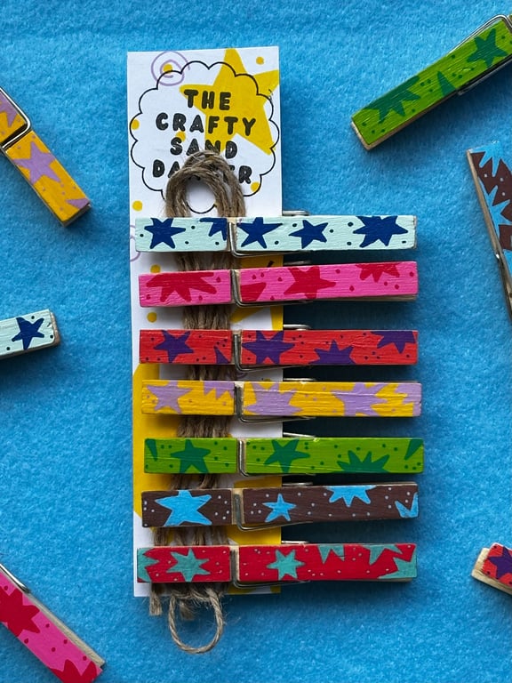 Starry picture hanging kit