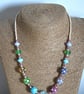 lampwork glass polka dot necklace - Image 6