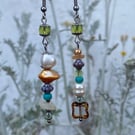 Roisin - Boho mixed mismatch style earrings 