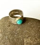   Silver Amazonite Statement Ring - Image 6