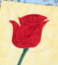 Beauty and the Beast Rose detail Fabric Mug Rug - Image 3