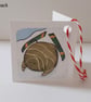 Skiing Sprout Gift Tag - Image 2
