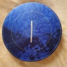 The Mountain Spirit — 16" Shamanic Drum with Opalite & Isa Rune