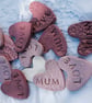 Scented Ceramic Heart - valentine or sweetheart gift, wedding favour